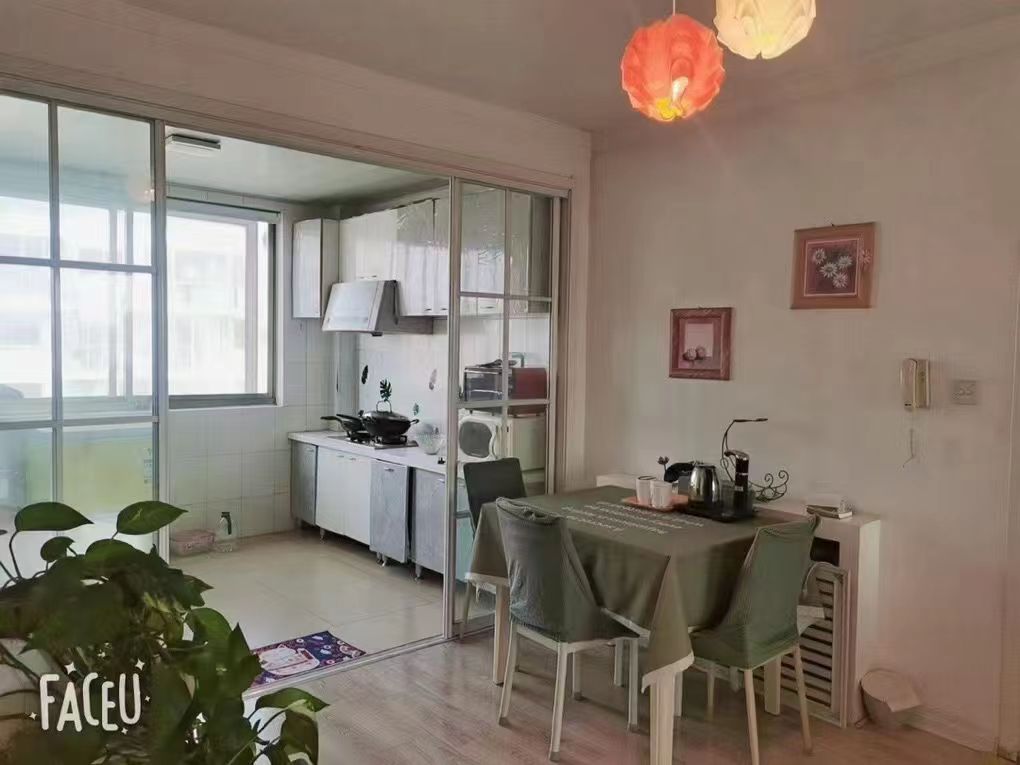官地明珠花园5楼非顶楼，91平精装修，两室两厅，送家具家电，