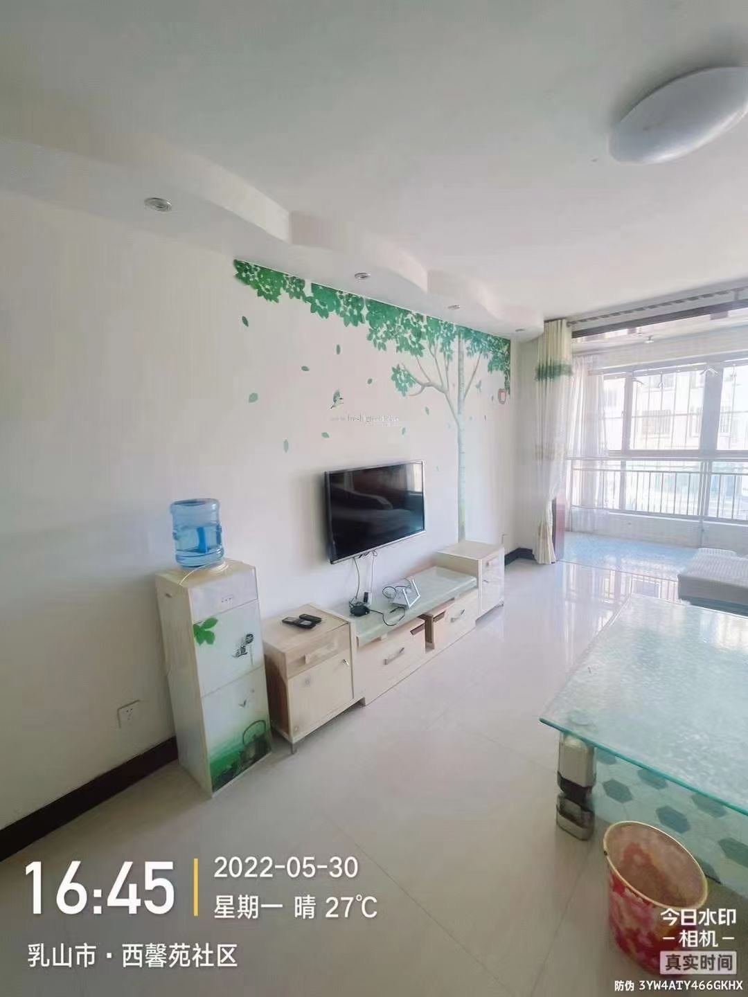 【出租】西馨苑二期1楼 精装修 两室90平 电视/冰箱/洗衣