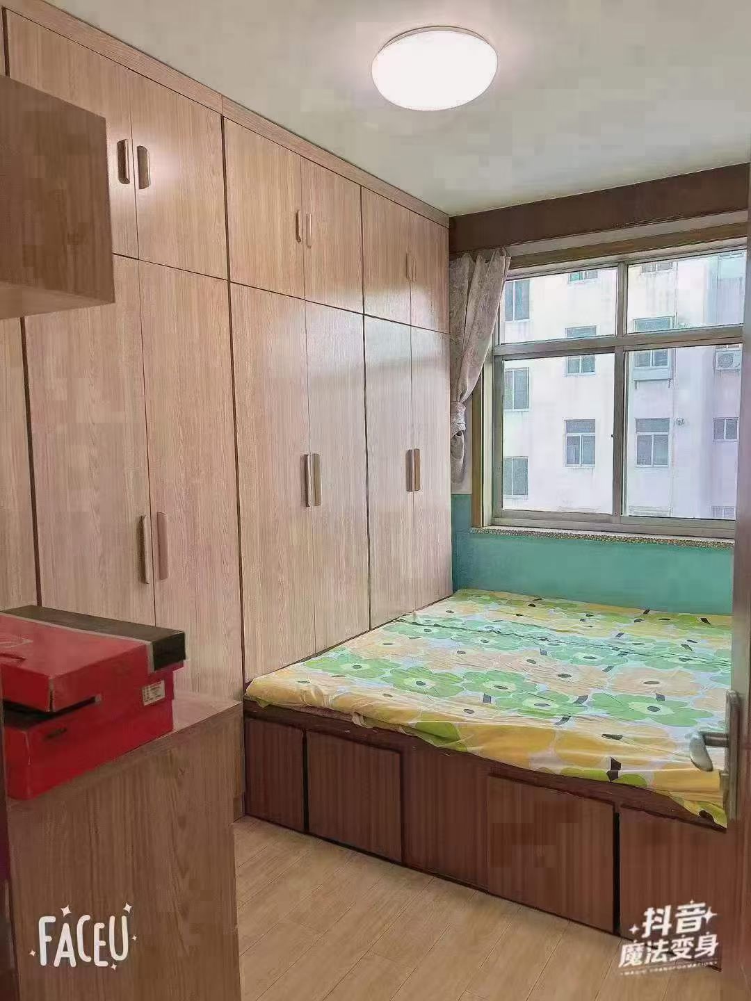 静园小区2楼72平，2室精装短住。家具家电齐全