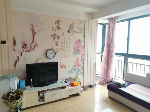 阳光丽苑，框架五楼边户85平，落地窗双阳台，两室两厅