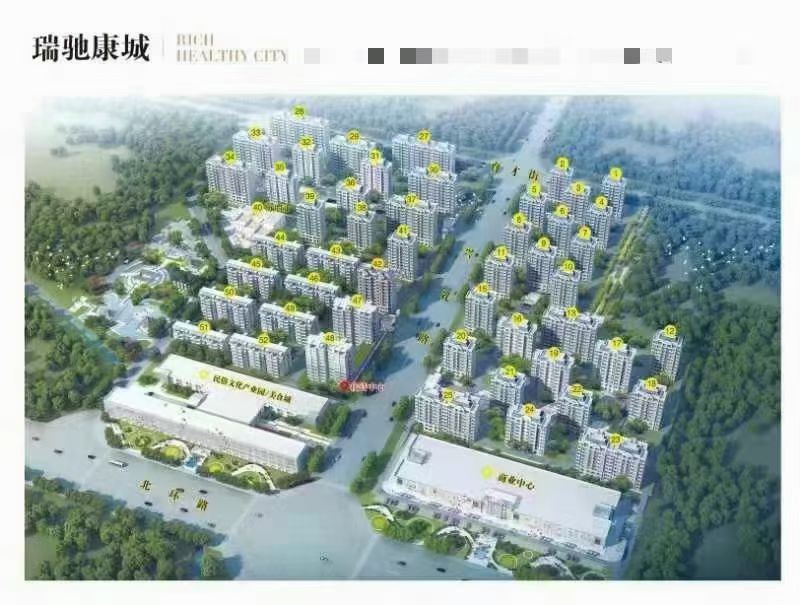 瑞驰康城最南排7楼东边户，109平，3室2卫，电梯房比售楼处