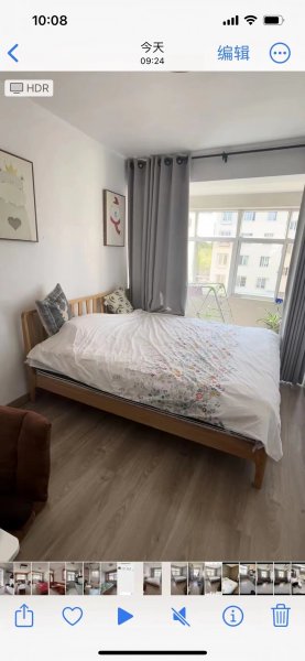 笙歌四楼，精装短住三年，70平，两室一厅加一衣帽间，地暖，领