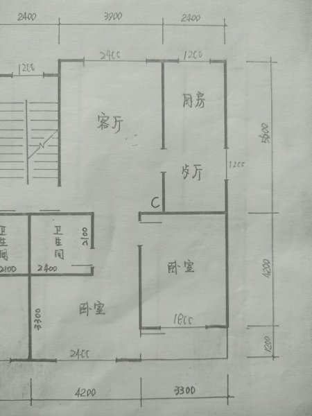 光明小区84.67平方米（4楼）