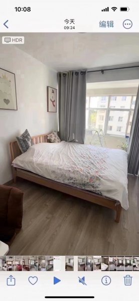笙歌小区四楼边户，精装短住，地暖，70平，2室加衣帽间，拎包
