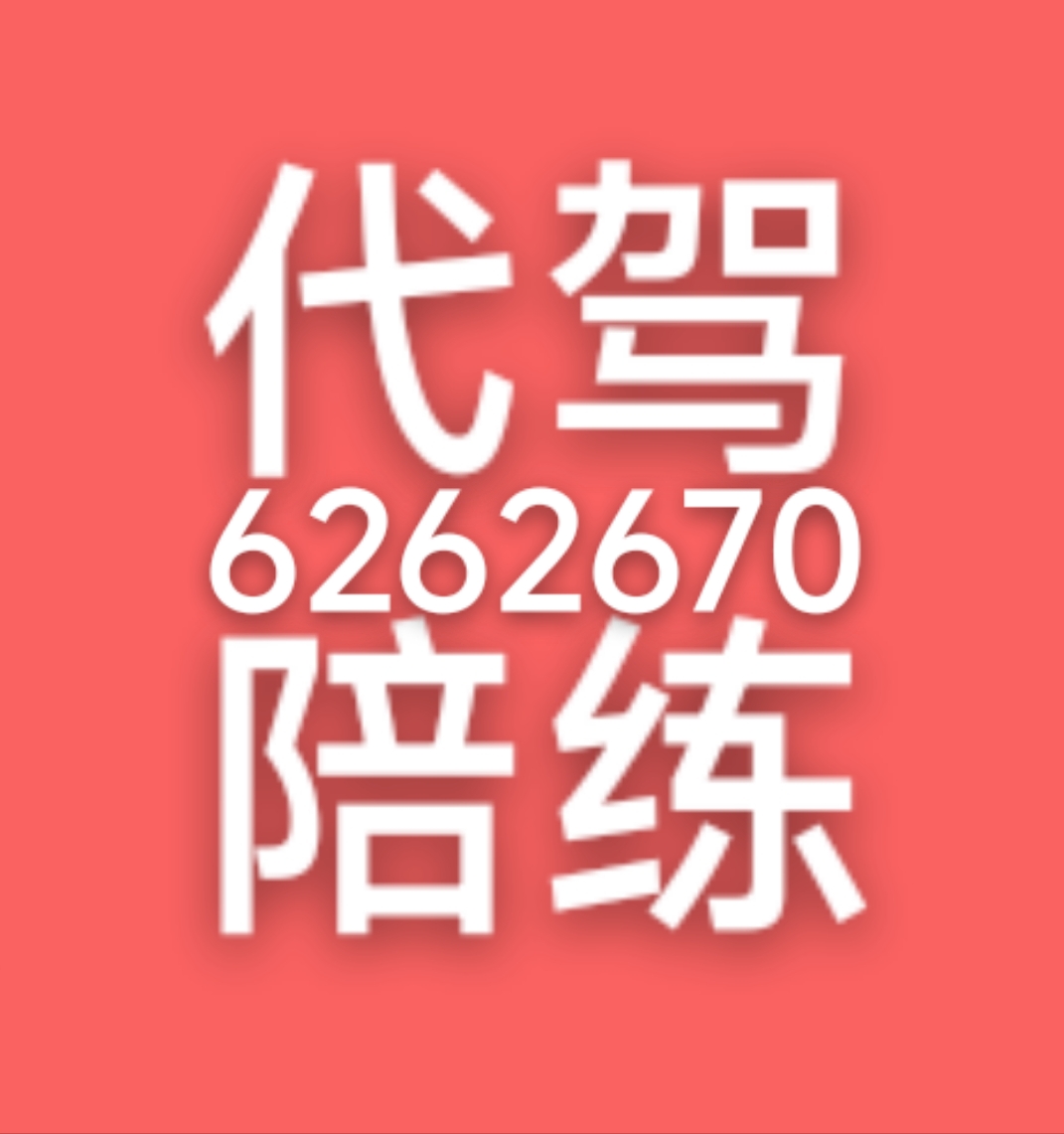 长途代驾，新手陪练，道路救援，定制跑腿等