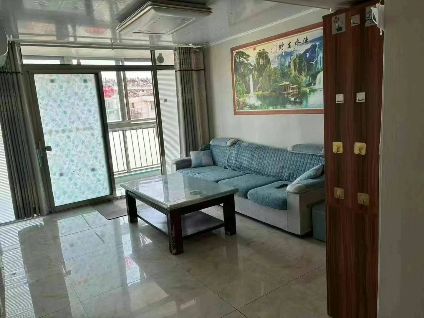 金泰小区，框架6楼，三室，双气，落地窗，900一个月，