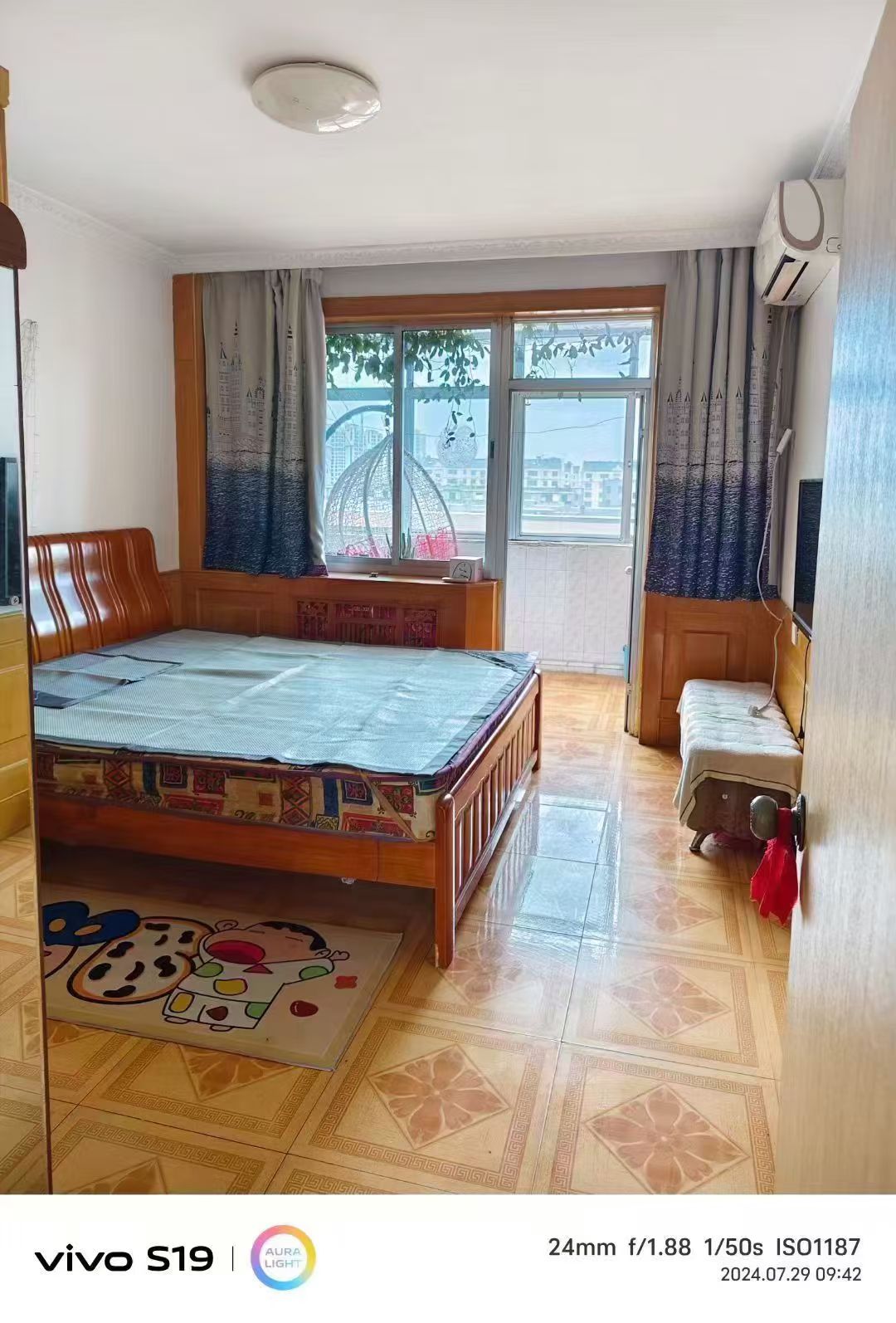 一中门口5楼3室2个空调900
