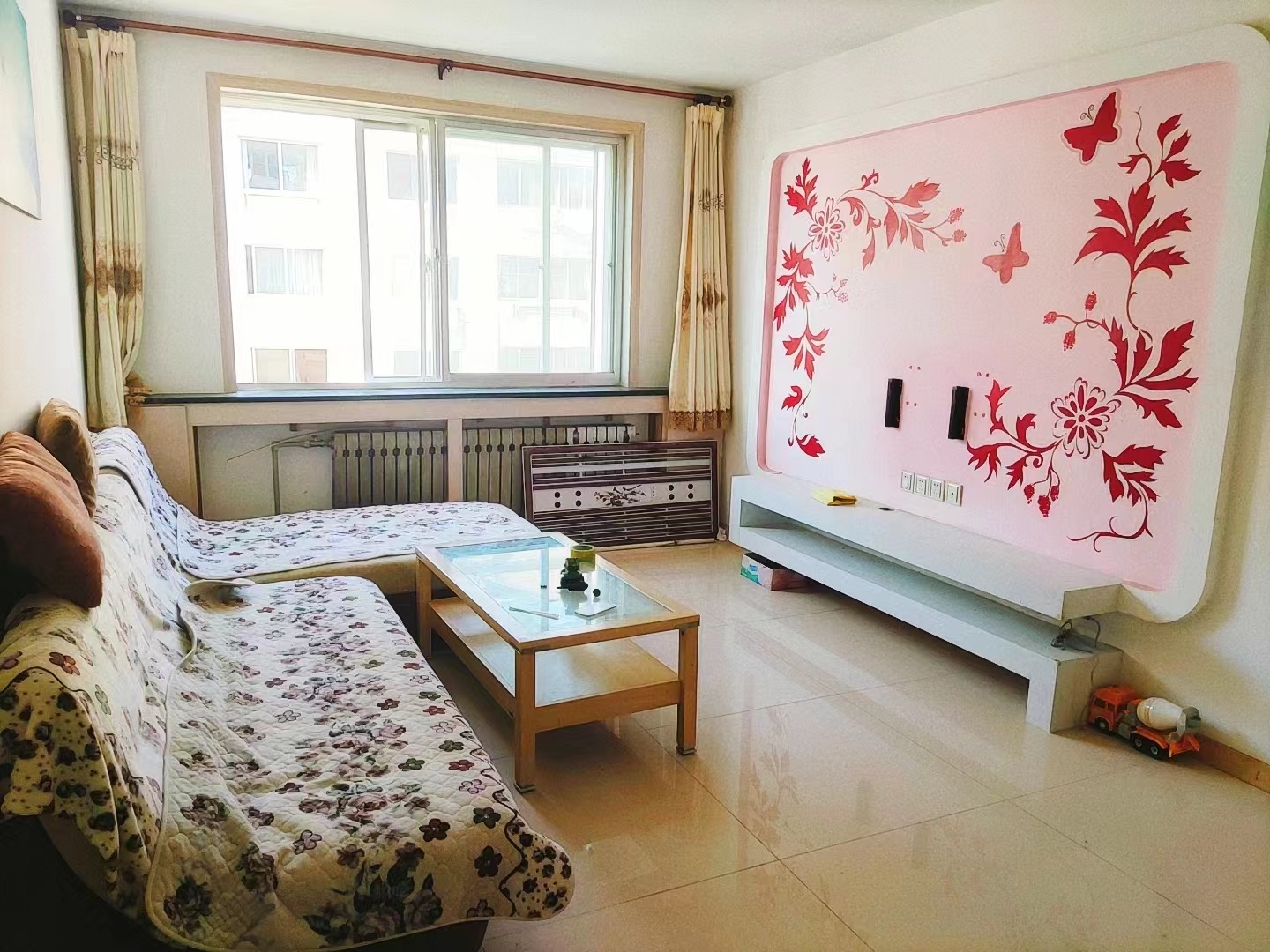 祥和小区4楼85平，婚房短住