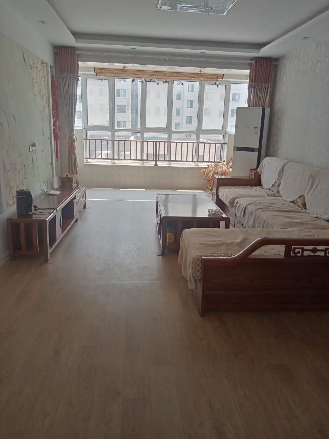 丽景华庭框架3楼91平东边户3室送家具家电2个空调送一个车库59.8万