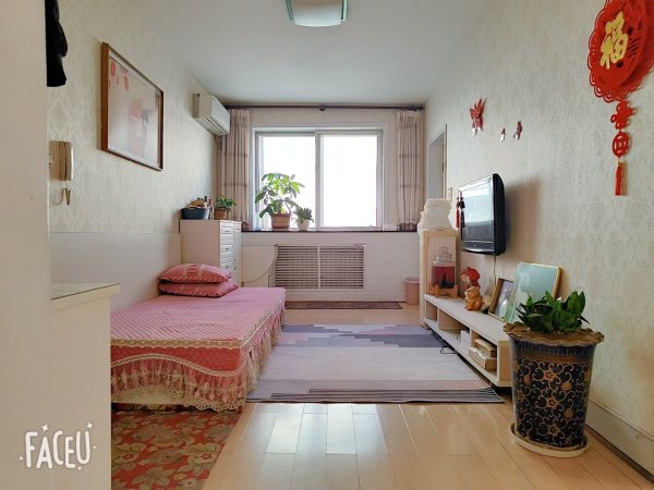 离怡园中学一墙之隔！怡园小区2楼边户 78平 ，38.8万 ，带全部家具家电 ，采光无敌