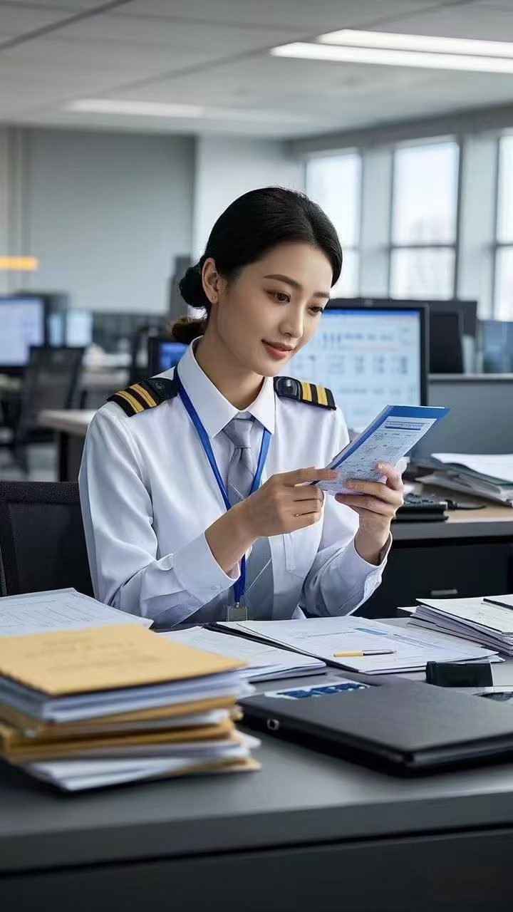 高级白领航空票务操作系统，28周岁以下