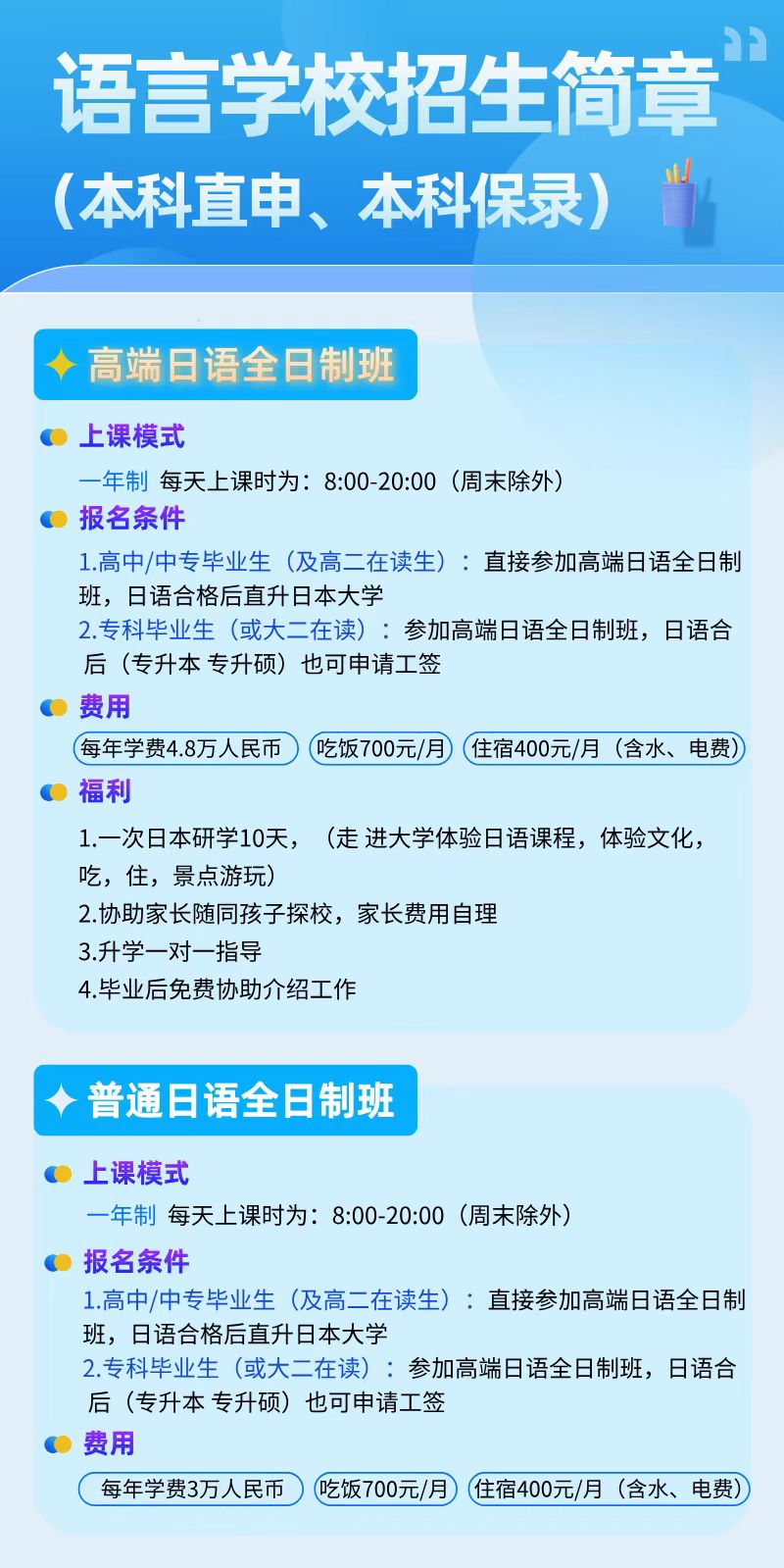 国内日语培训 日本大学直录