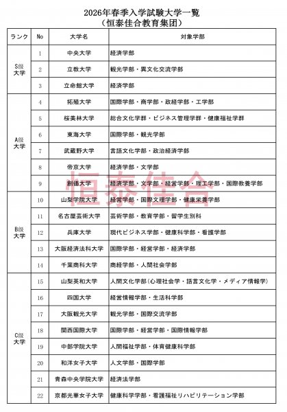 高考、留学双保险 日本本科直升