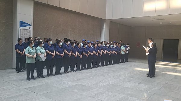乳山人民医院保洁