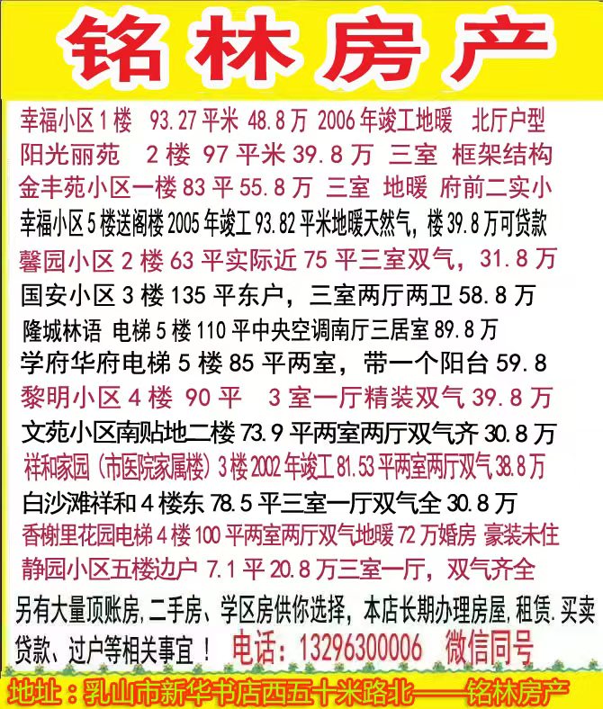 东山小区二楼，72平，38.8万 双气全