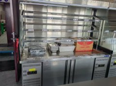 转让两个麻辣烫展示冰柜